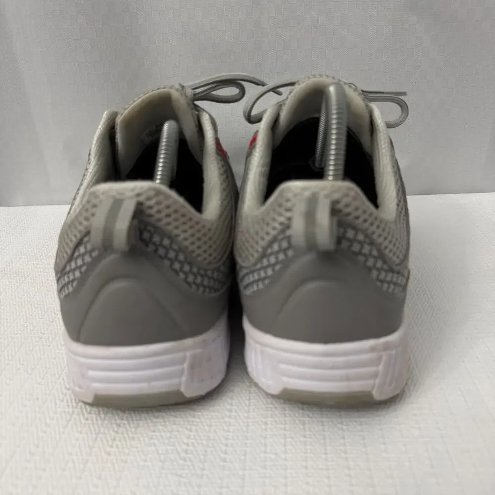 Orthofeet Edgewater Stretch Athletic Shoes Men's Size 9.5 2E Gray Orthopedic